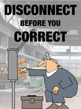 Safety Poster Lock Out And Tag Out