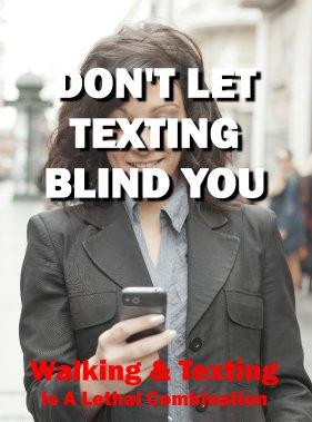 Safety poster - Mobile phone safety